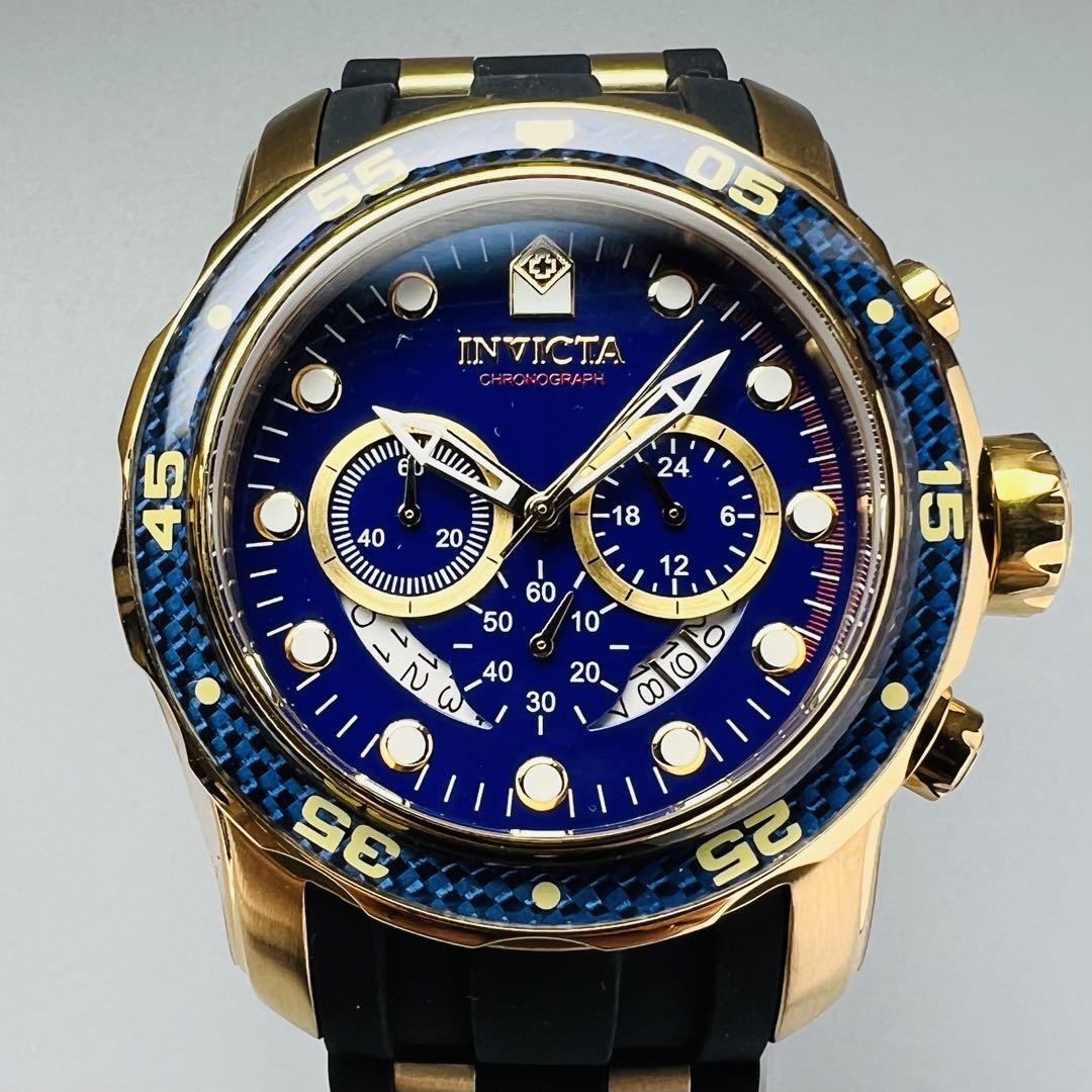 INVICTA インヴィクタプロ ダイバースキューバ クロノグラフ 200ｍ防水日本未販売のため入手困難