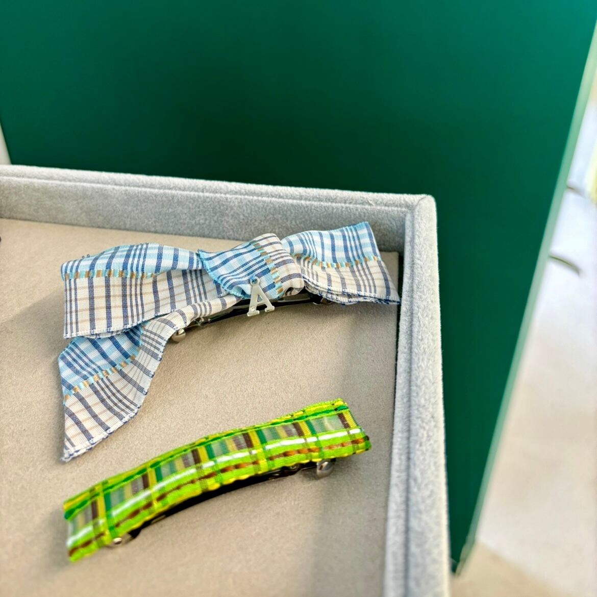 チェック バレッタ | CALLA MIRROR