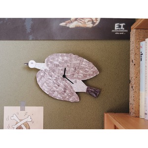 Diecut design clock (bird)