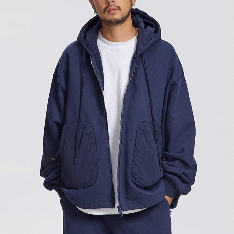 ★PURE COTTON SWEATSHIRT JACKET　　　A0816