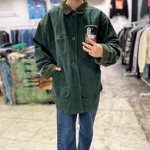L.L.Bean  used coverall jacket SIZE:L