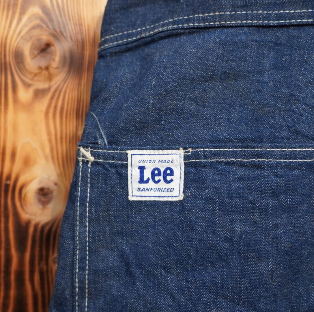 スペシャル! 50s lee 11W ロングL 真っ紺 ペインターパンツ W48 スペシャル! 50s lee 11W ロングL 真っ紺 ペインターパンツ W48