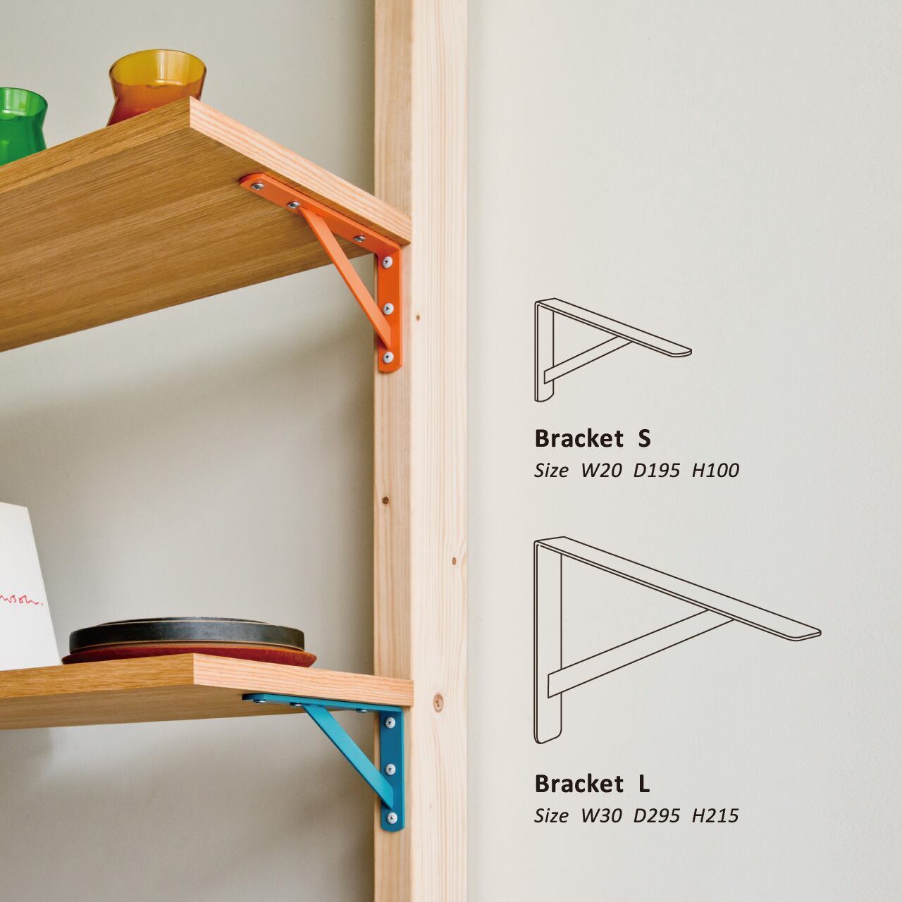 TANNER／Bracket & Hook series #03 Bracket L | WHATNOT HARDWEAR STORE