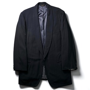 "DONNA KARAN NEW YORK COUTURE" 1980's vintage draped wool tailored jacket "made in USA"