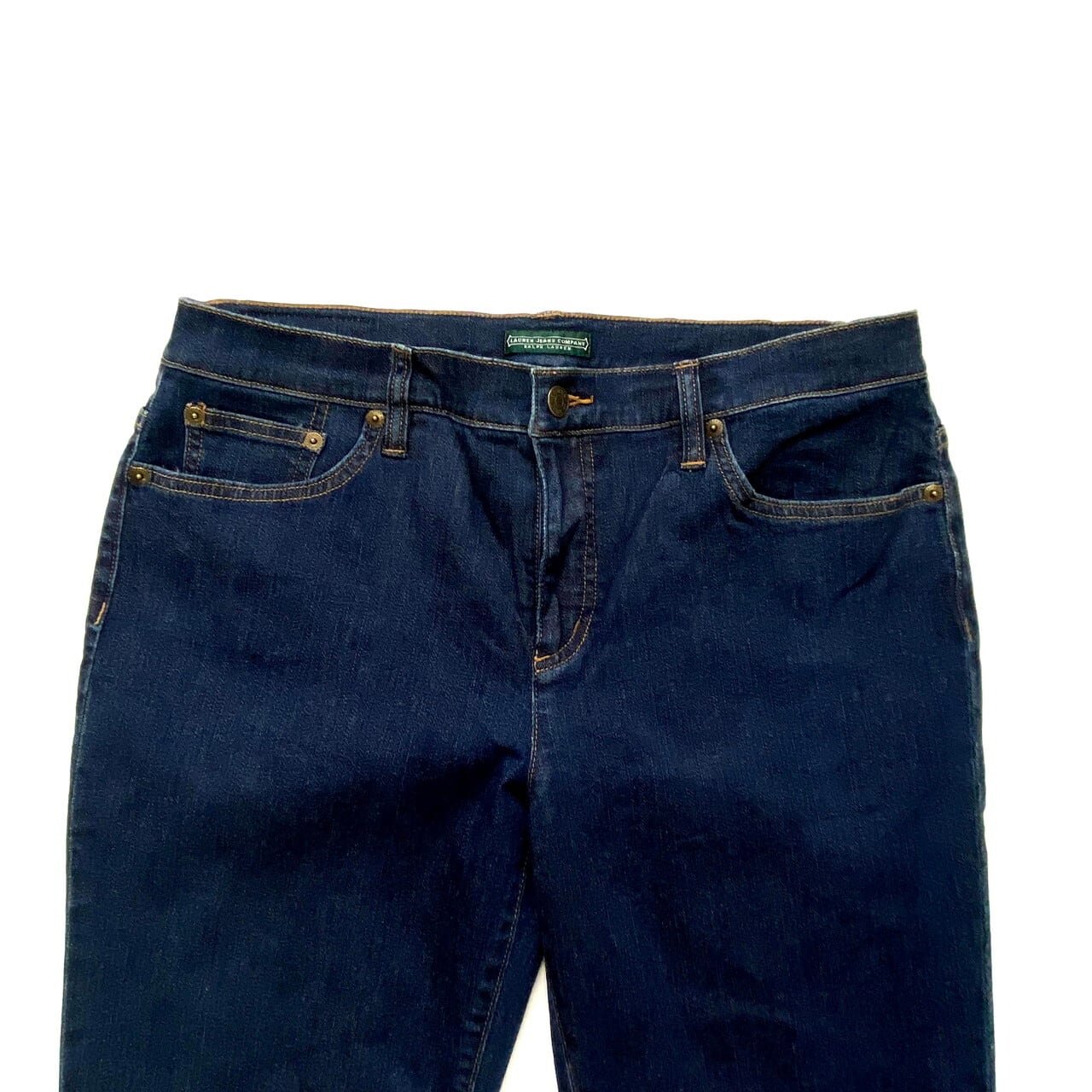Polo Jeans Company ポロジーンズ Ralph Lauren ラルフローレン ストレート デニムパンツ 濃色 レディースxl相当 古着 デニムパンツ Sa24 Cave 古着屋 公式 古着通販サイト