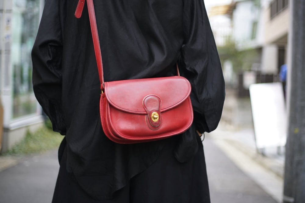 Old Coach [COACH] Leather Bag [1980s ~] Vintage Coach