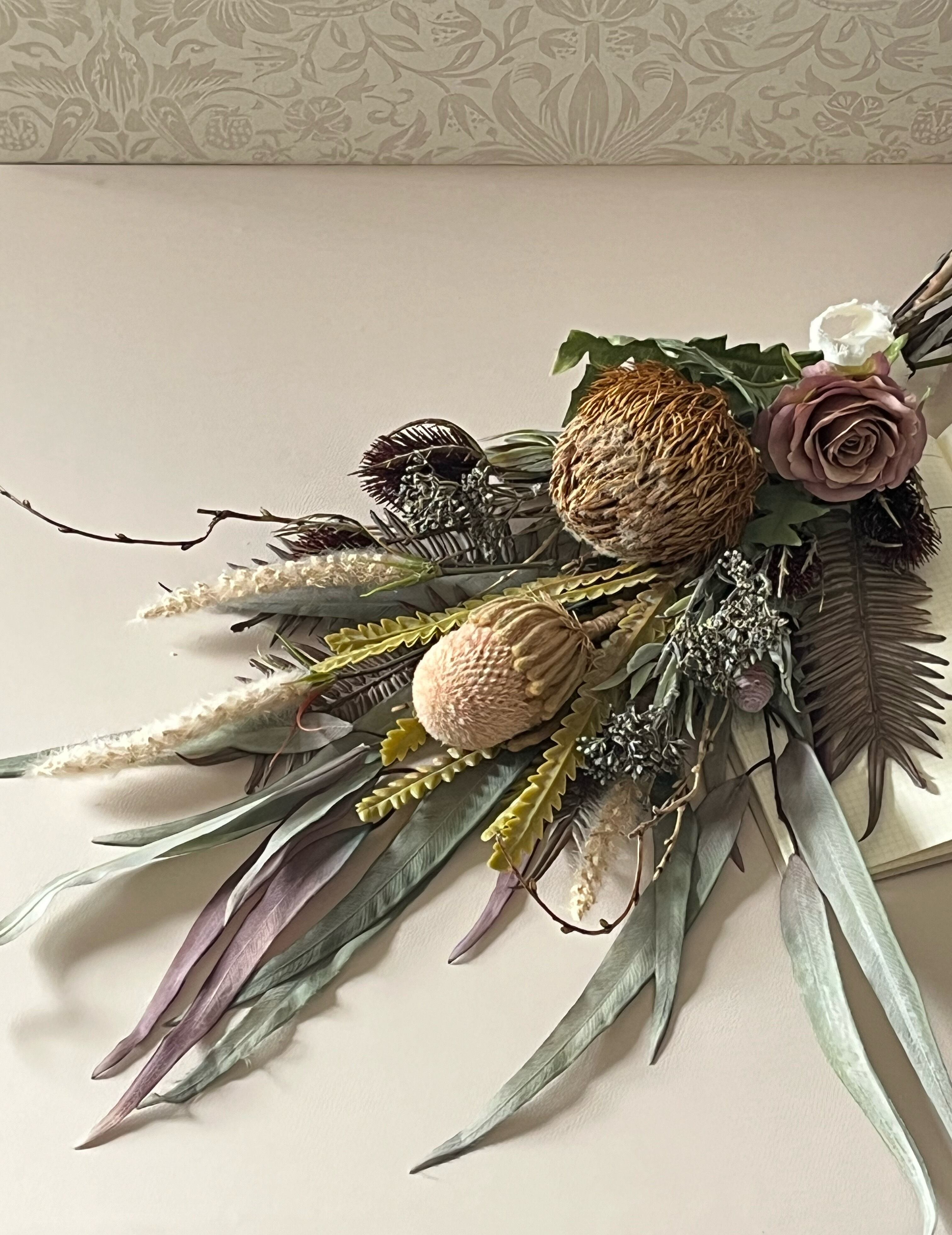 枯れない花 バラ 毛糸の花束 インテリア 結婚式 あみぐるみ レインボー