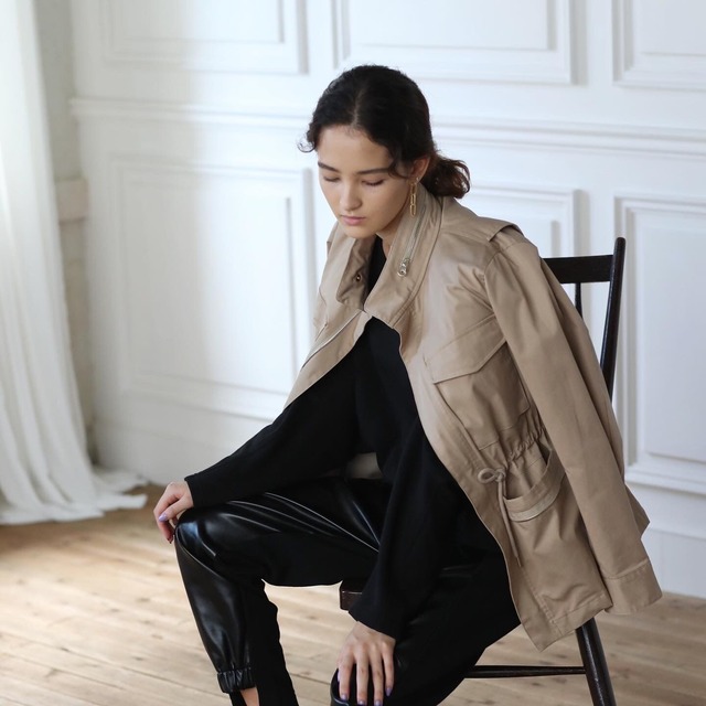 （original）ファー付きミリタリージャケット