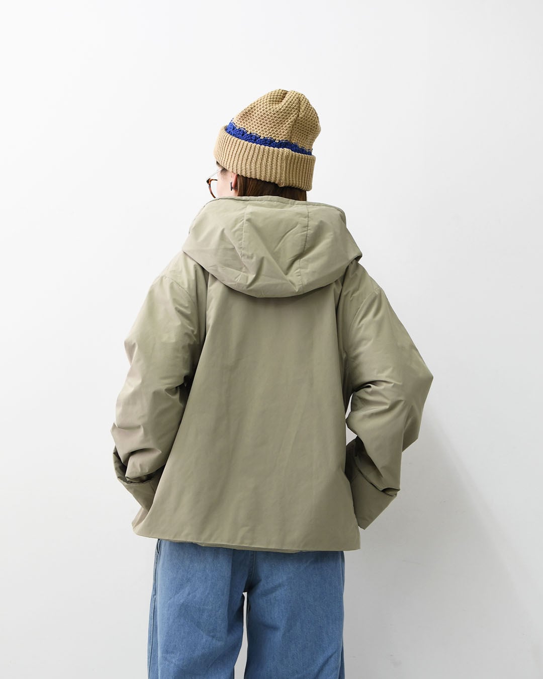 DANTON [ダントン] W INSULATION HOODED WIDE JACKET [DT-A0673PNT