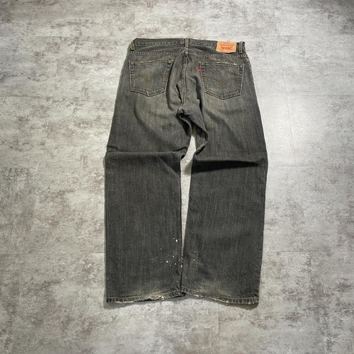 【W36 L30】 usa levi's 先染ブラック リーバイス 559 詳細写真2