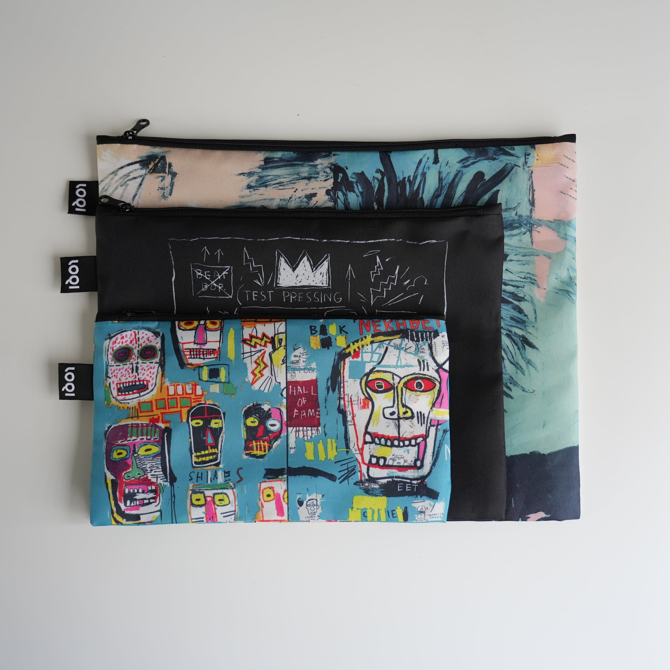 Zip Pouch Set BASQUIAT | LAND Lifestyle Shop