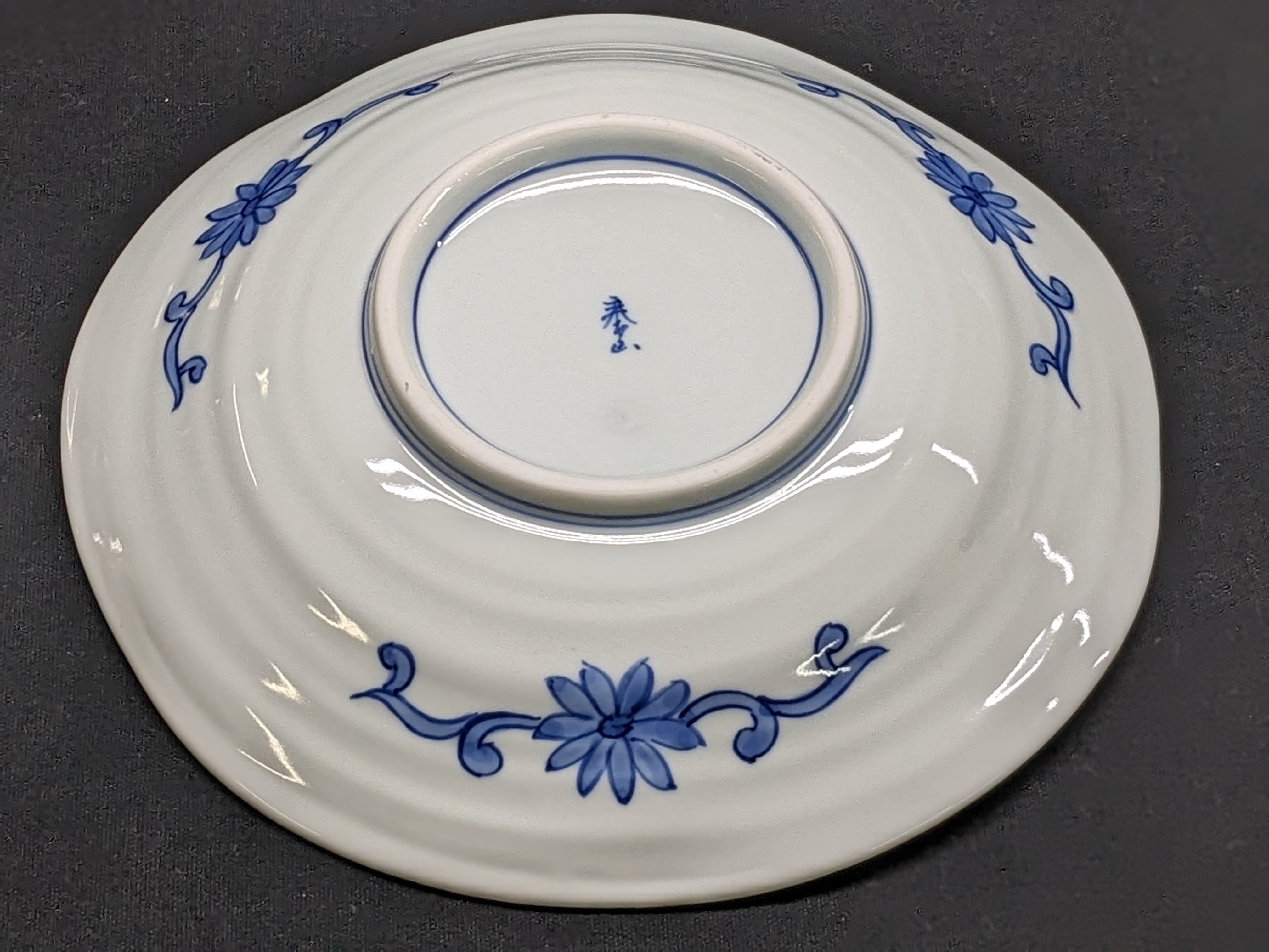 五彩桃絵なぶり平大皿受注生産 納期最長2か月 | 有田焼～花の器～泰山