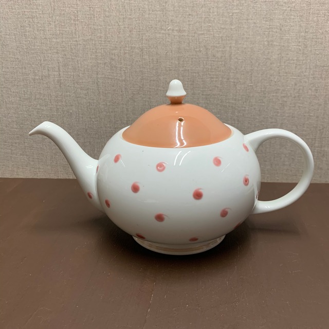 スージークーパー スクロール ポット(ピンク) イギリス製 ヴィンテージ susie cooper