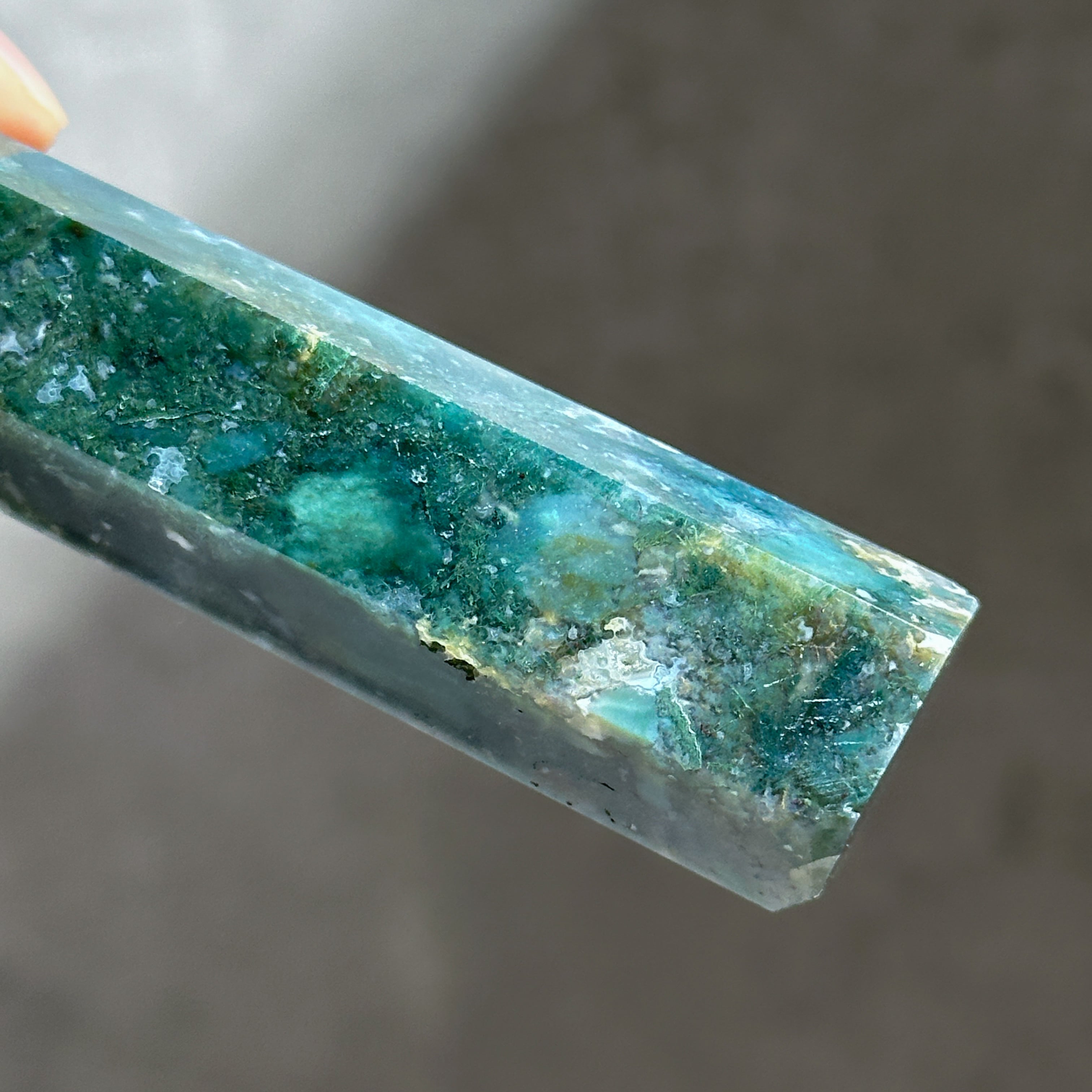 モスアゲート タワー51◇ Moss Agate ◇天然石・鉱物・パワーストーン