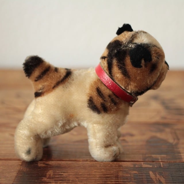 n6]アンティークシュタイフ ブルドッグ Bully ブリー 10cm | .usagi