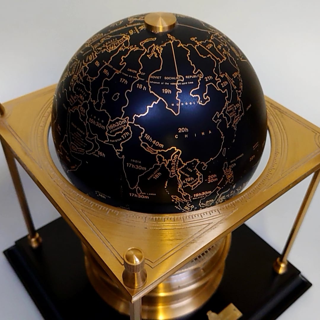 FRANKLIN MINT/フランクリンミント 英国王立地理学会監修 地球儀型