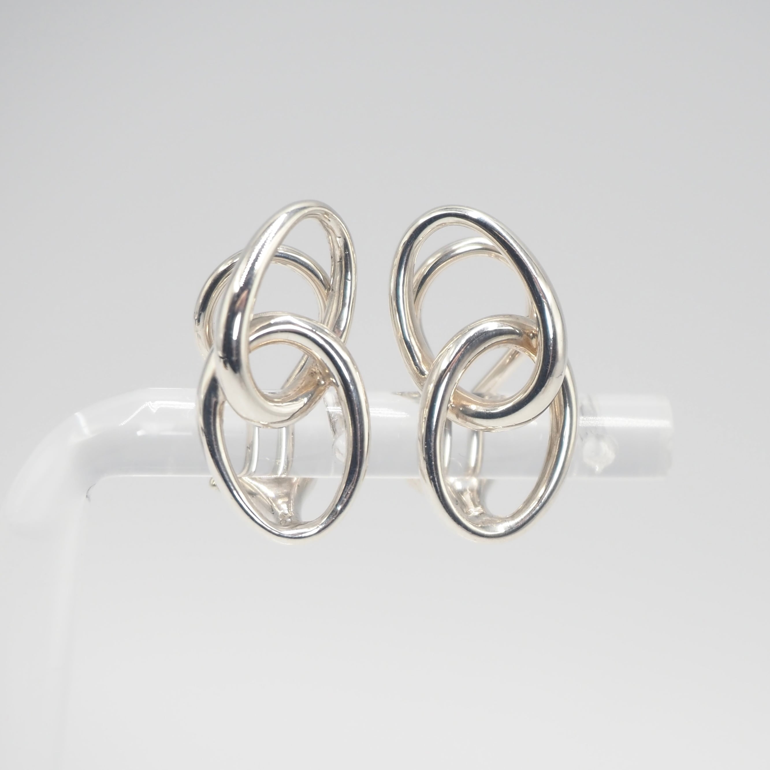 Tiffany&Co. エレサペレッティ ダブルループ イヤリング シルバー925