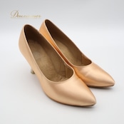 社交ダンス 衣装 スタンダード シューズ ピンク系 オレンジ系 SUPADANCE 靴 くつ ヒール レディース 無地 シンプル 光沢 上品 イングランド製 ダンス衣装 練習 レッスン イベント ステージ かわいい 明るい 華やか パーティー