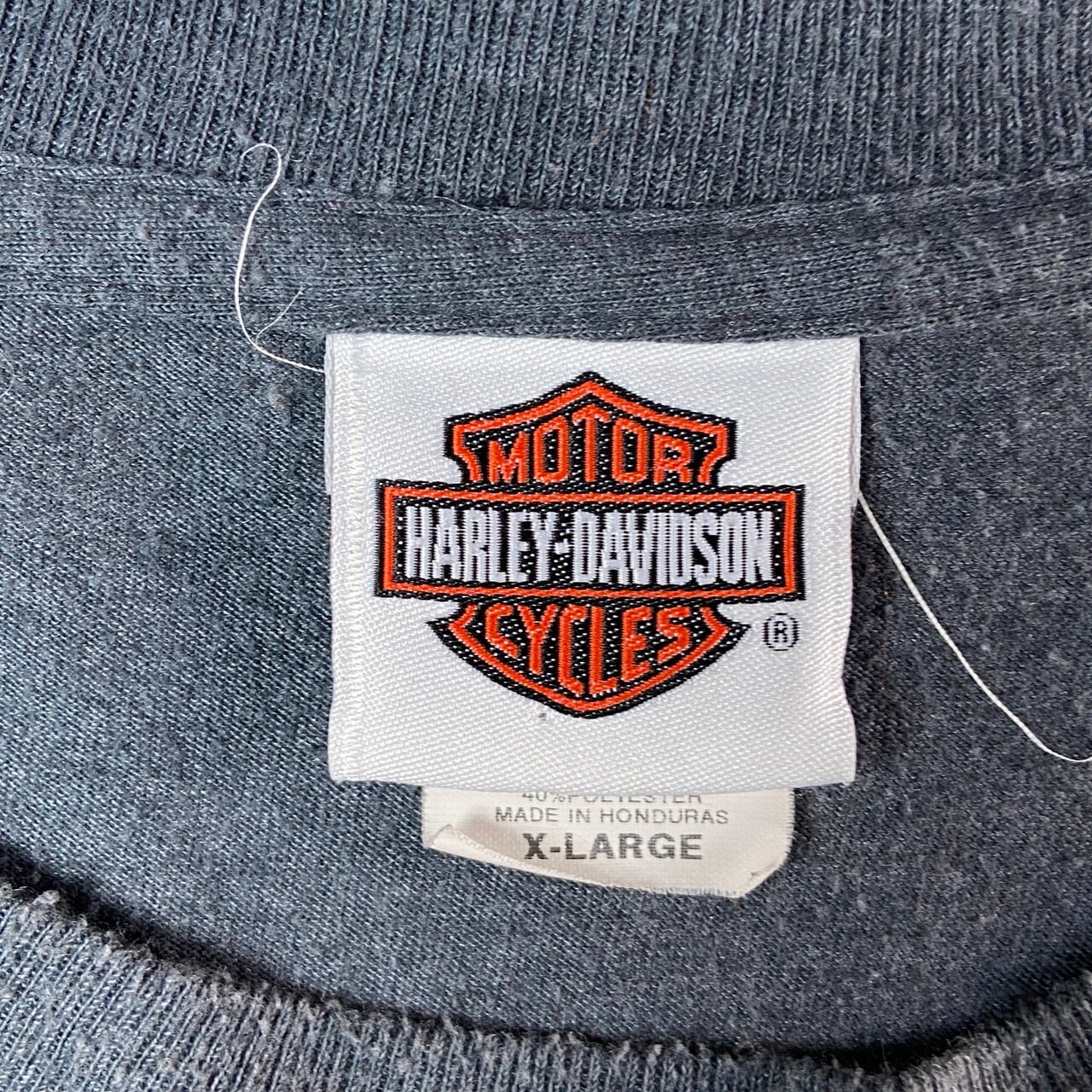 00年代 Harley-Davidson ハーレーダビッドソン 両面プリント Tシャツ