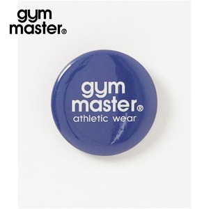 gym master ジムマスター 缶バッジ 32mm SMALL 日本製 ピンバッジ アクセサリー カスタマイズ G699690 ブルー