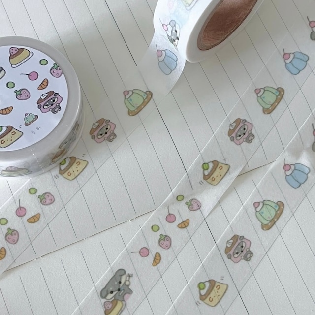 ★予約 nuruhi 〔masking tape-プリン-〕