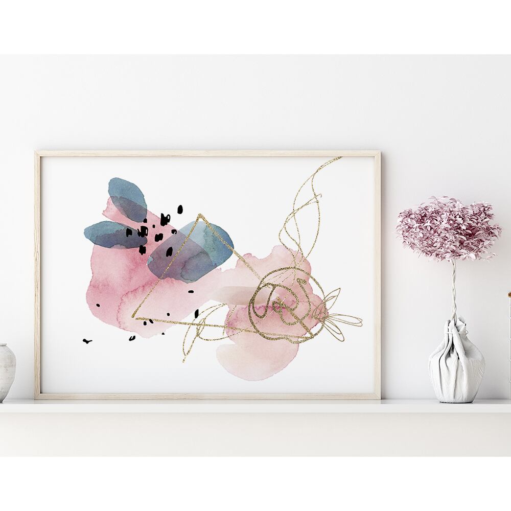 抽象画　青と白、ピンク 青、白、ピンクの抽象画の写真 – Unsplashの背景の無料画像