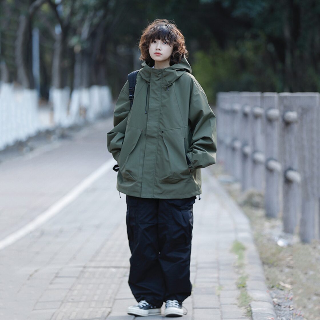 AFISHSTAY防風フード付きウィンドブレーカー | PAY ID