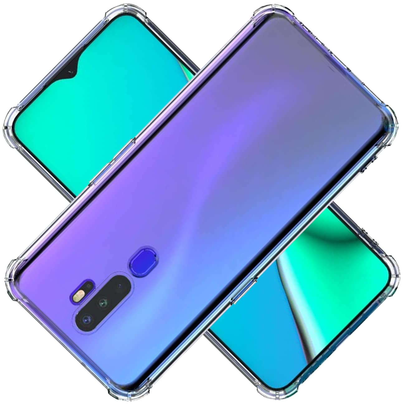 【努力特価】対応 OPPO A5 2020 / A9 2020 / A11 A11X ケース OPPOA5 2020 クリア ケース OPPOA9 2020 カバー シェル スマホ保護カバー〔SGS認証 クリア 美しい 光沢感 落下防止 衝撃吸収 保護 頑丈 軽量 傷防止 黄ばみ防止 ソフト 軽薄型 耐衝撃 米軍MIL規格取得〕スマホケース カバー背面 ンプロテクター クバー シリコンカバー