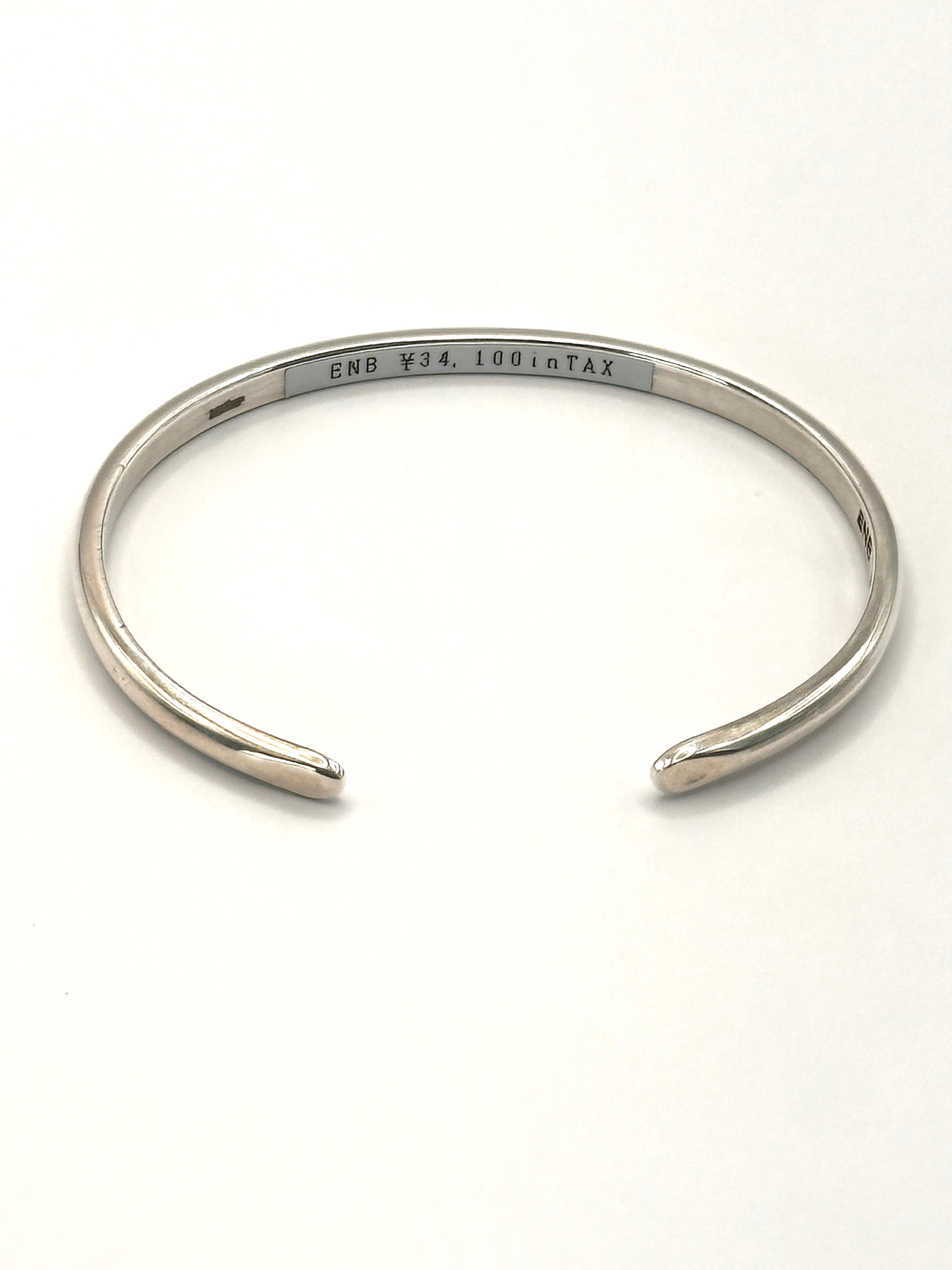 Ericka Nicolas Begay Silver Plain Bangle | OLD HANNNA
