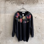 flower pattern knit