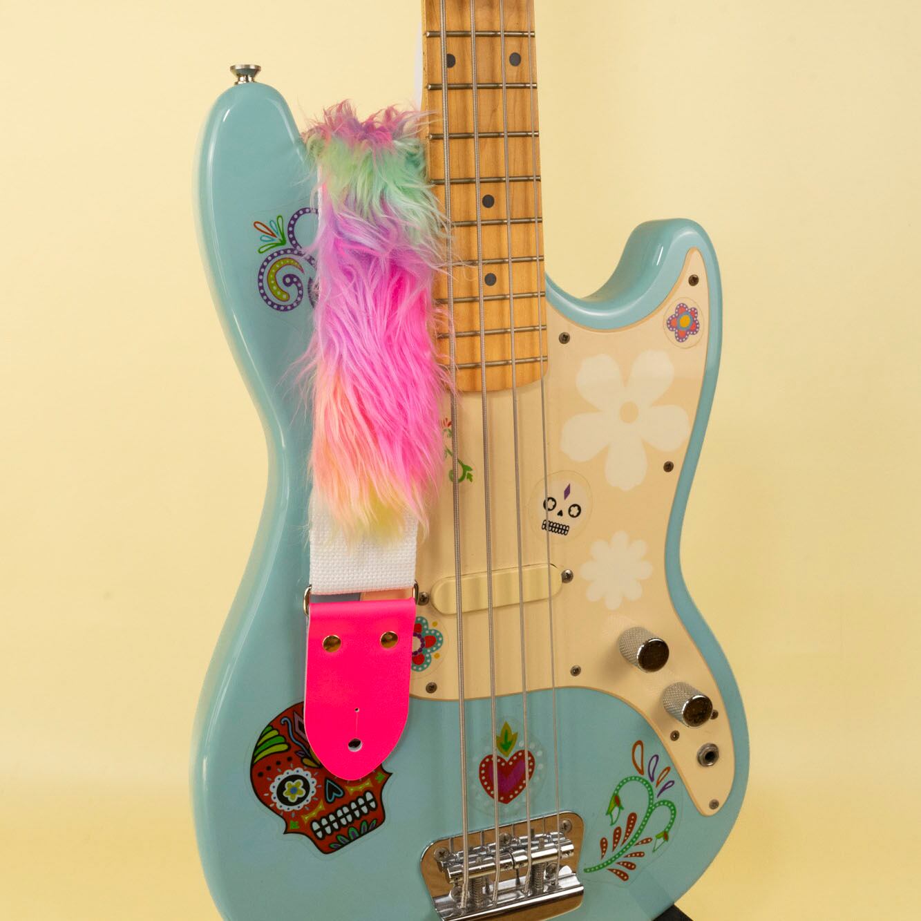 【FLuffy】 トラベルギター ストラップ ケース付 tsundrum_chan|ツンドラムちゃん かわいい楽器ケース・アクセサリの