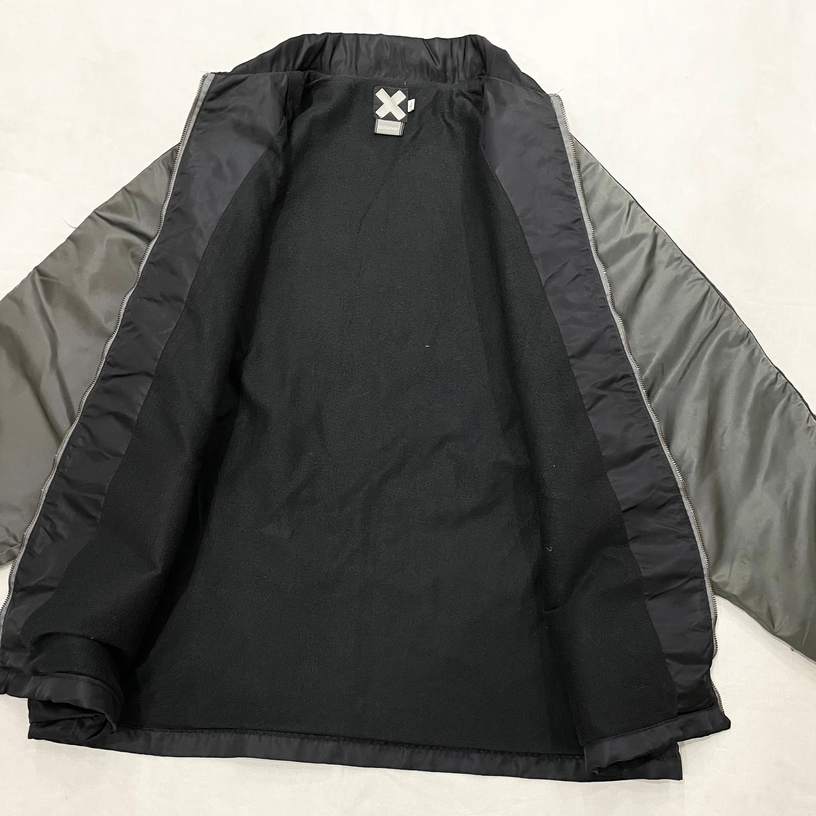 90s quicksilver nylon jacket