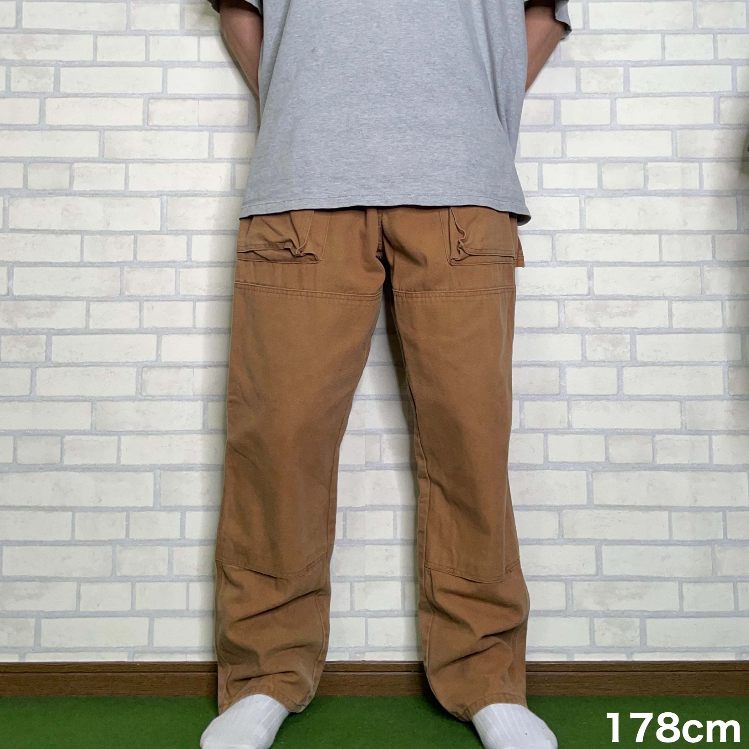 【ダブルニー】Dickies ペインターパンツ　W34×L32 ブランドタグ　 | 古着屋OLDGREEN powered by BASE