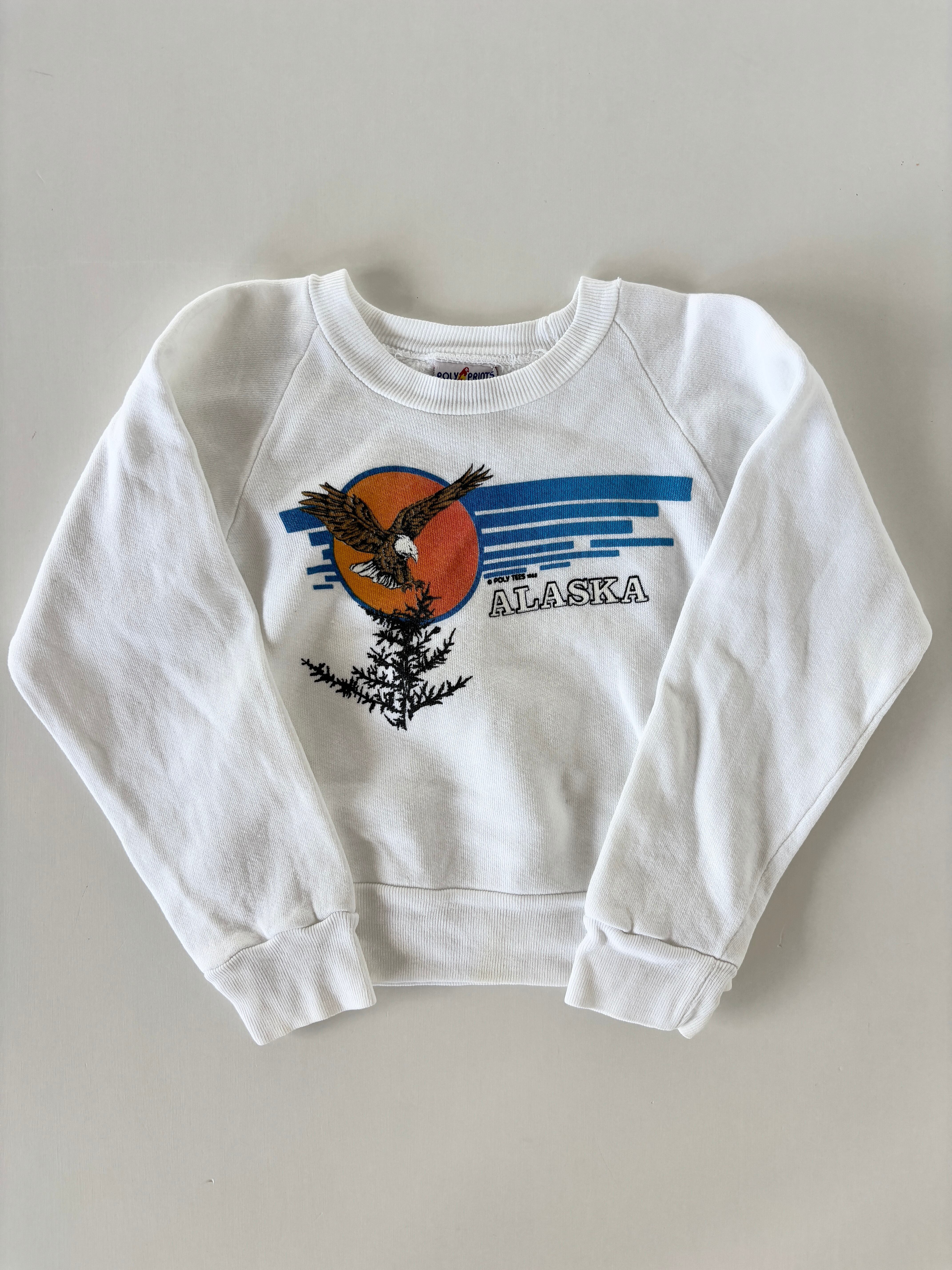 【4-5T相当・vintage】ALASKAスウェット