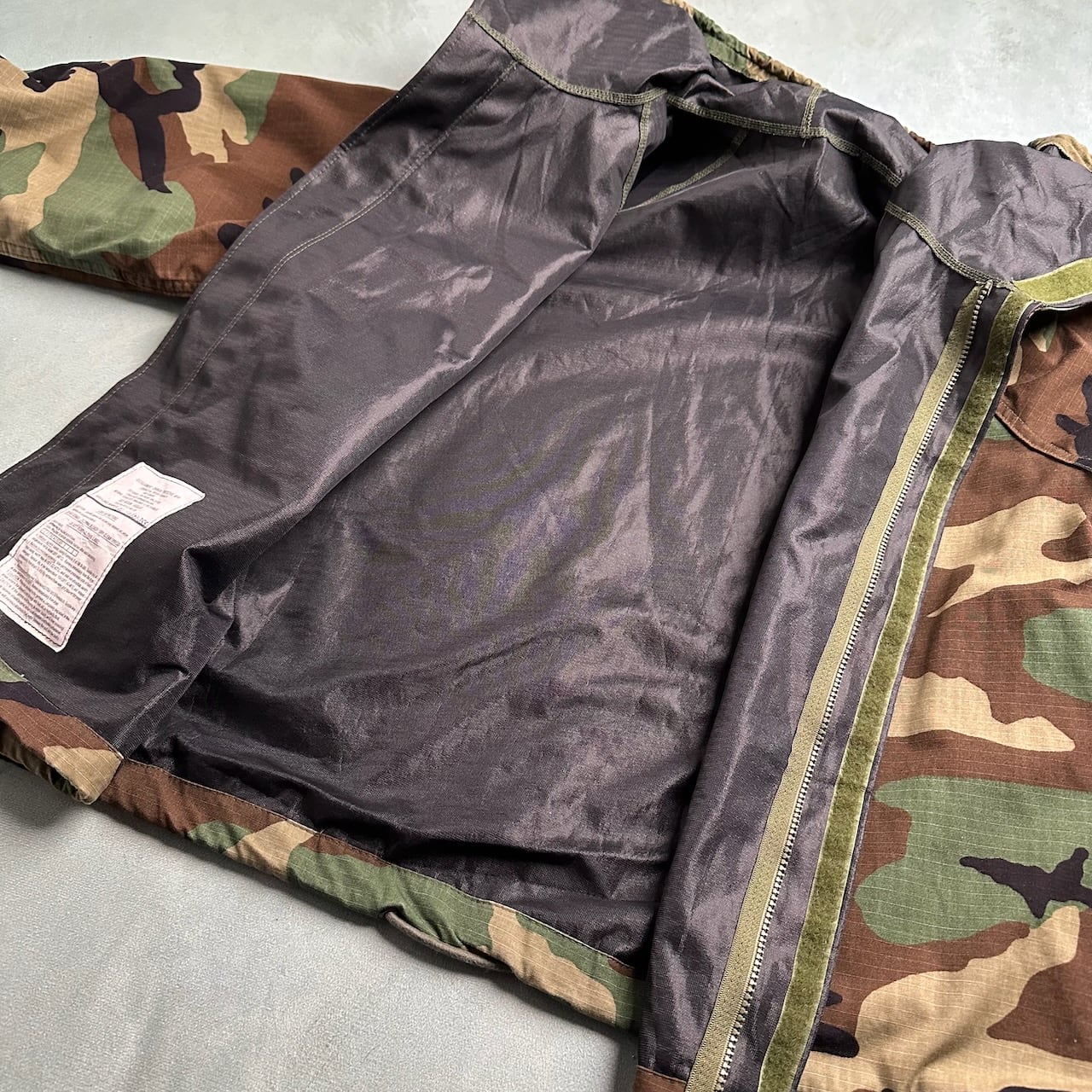 00s U.S.ARMY ケミカルプロテクティブジャケット ミリタリー ウッド