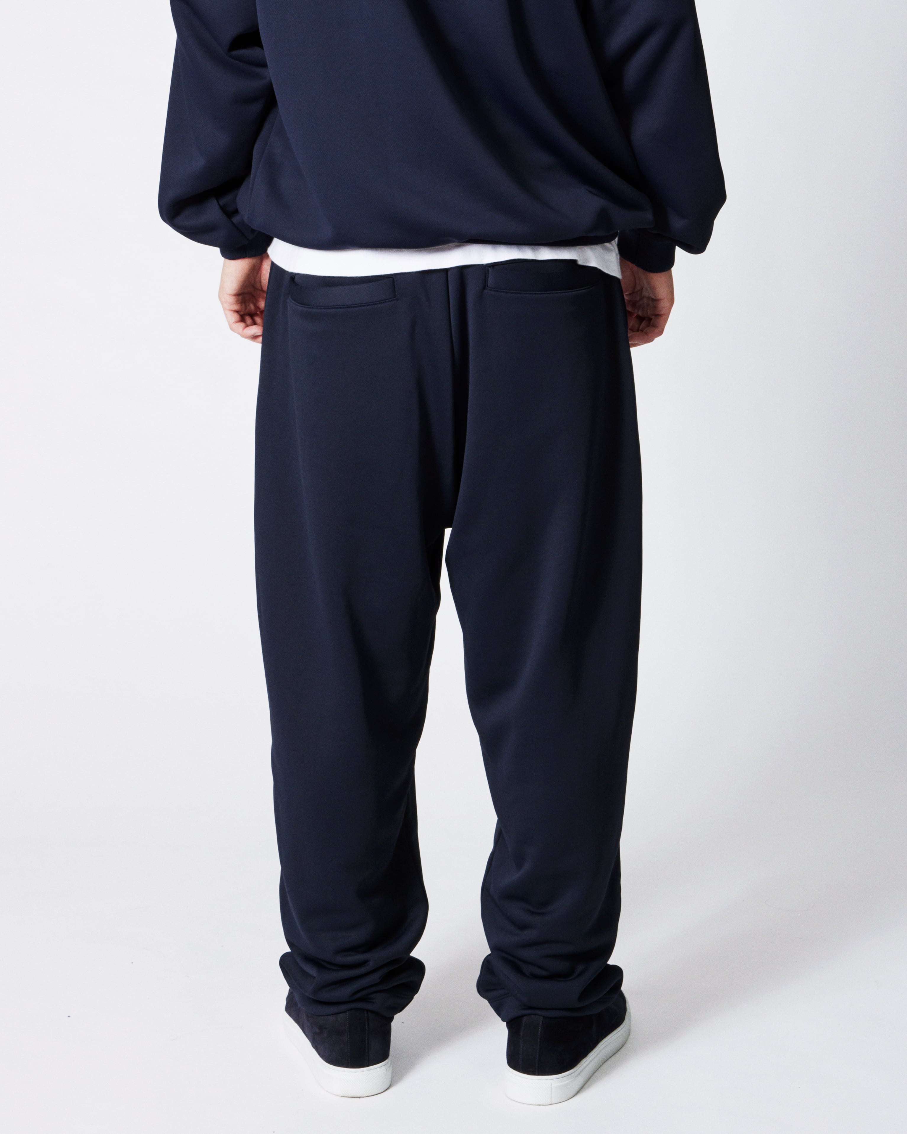 everyone polyester terry track pants (NAVY) | everyone