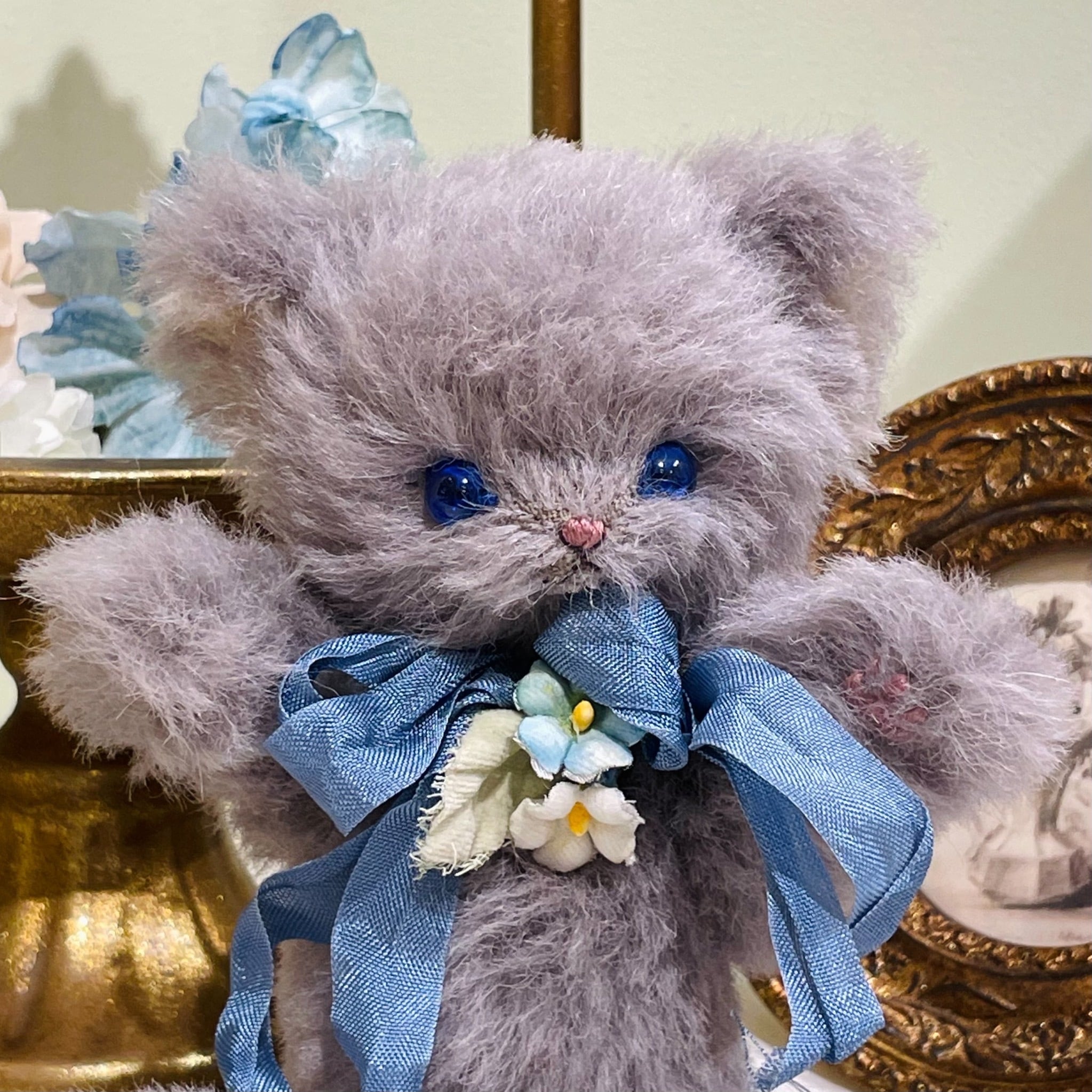 Sold※作家様作品 まつもとようこ テディキャット | Bells Room
