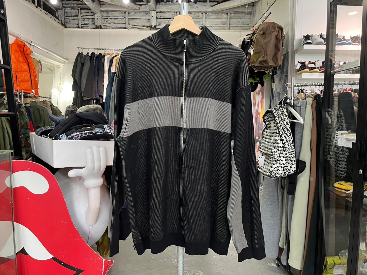 supreme 22AW 2-Tone Ribbed ZipUp Sweater - ジャージ