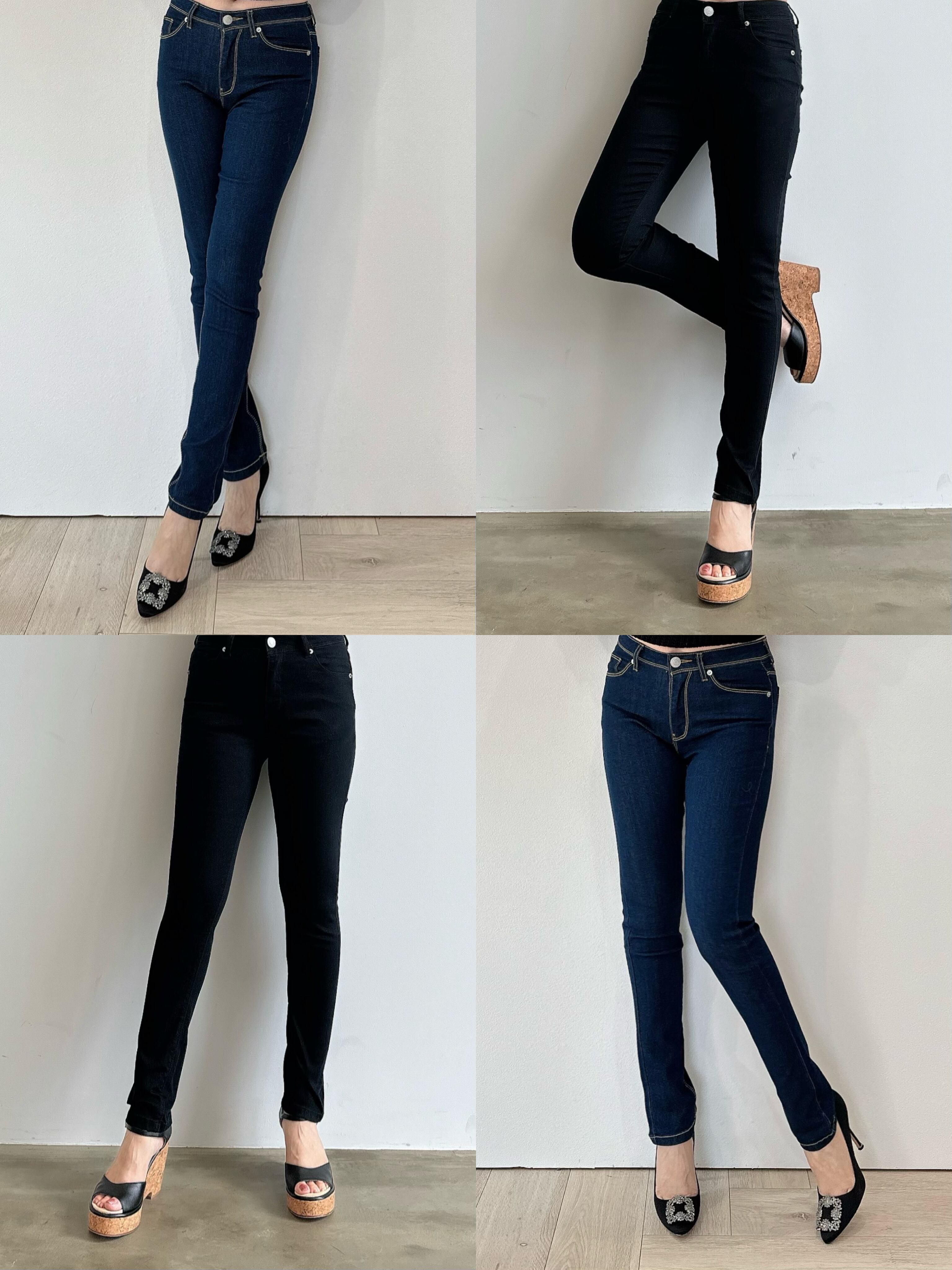 極美品 Mary Katrantzou ストレッチ 裾ジップ スキニー パンツ 美脚  