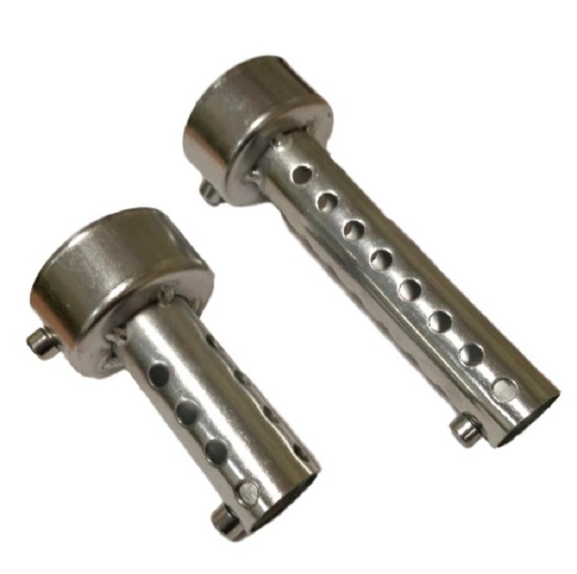 Boa Sorte バイク マフラー インナーサイレンサー 48mm ロング 汎用 消音器 音量調整