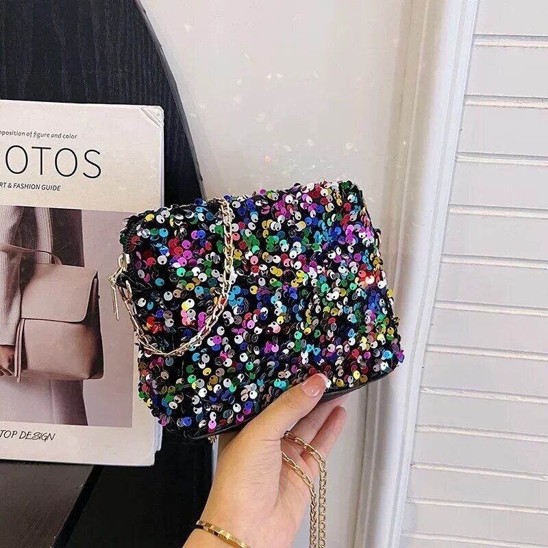 3color / スパンコールミニミニバッグ