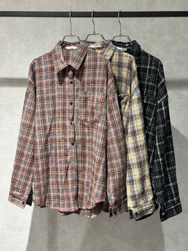 pigment check shirt
