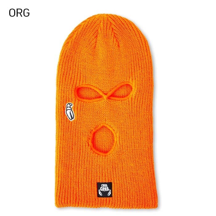 CRABGRAB GOON MASK クラブグラブ フード BLK GRY ORG フェイスマスク