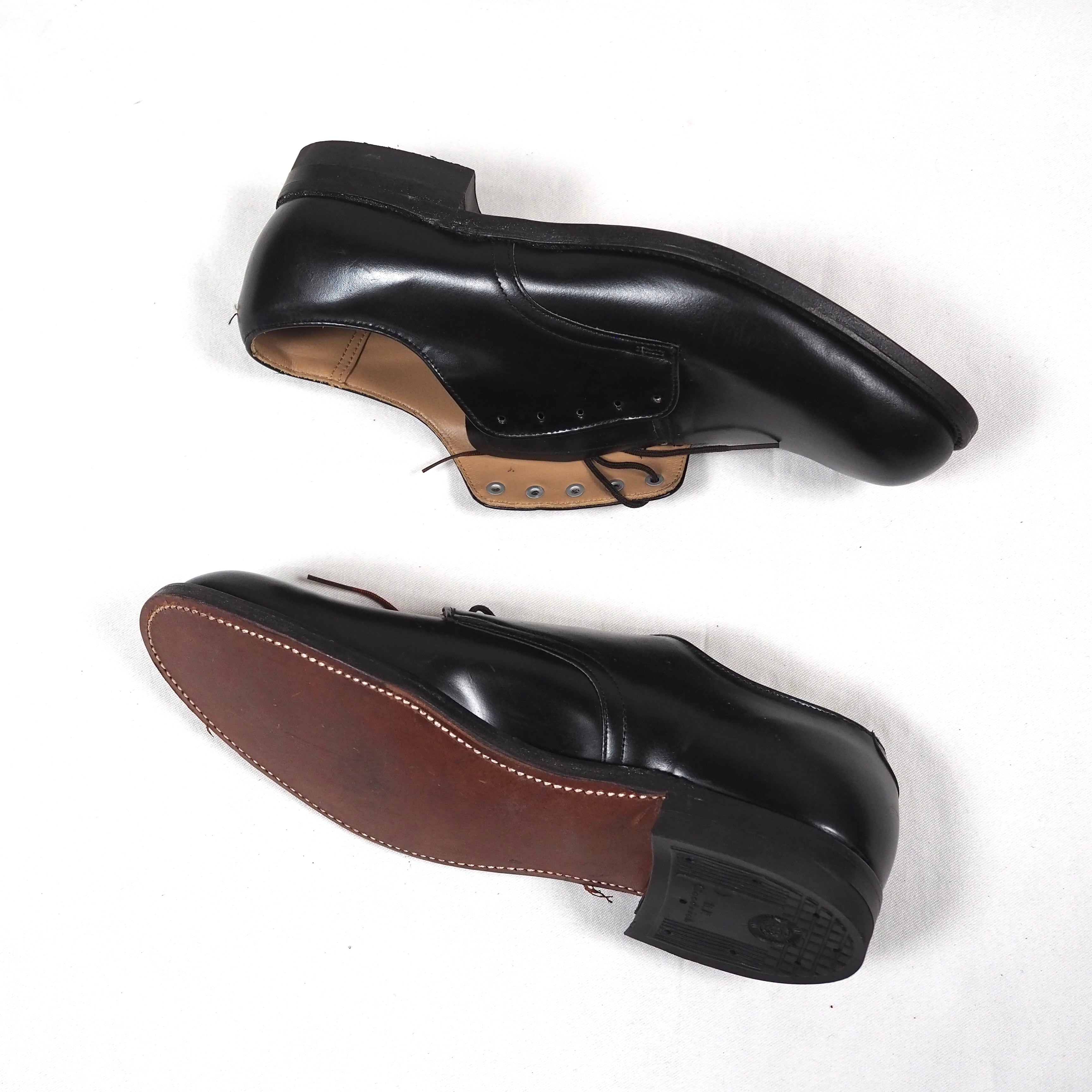 NOS】70's U.S.NAVY oxford leather service shoes 9.5N D.J.