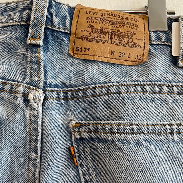 90s Levi's 517denim pants (Made in USA) | ShuShuBell シュシュベル online shop