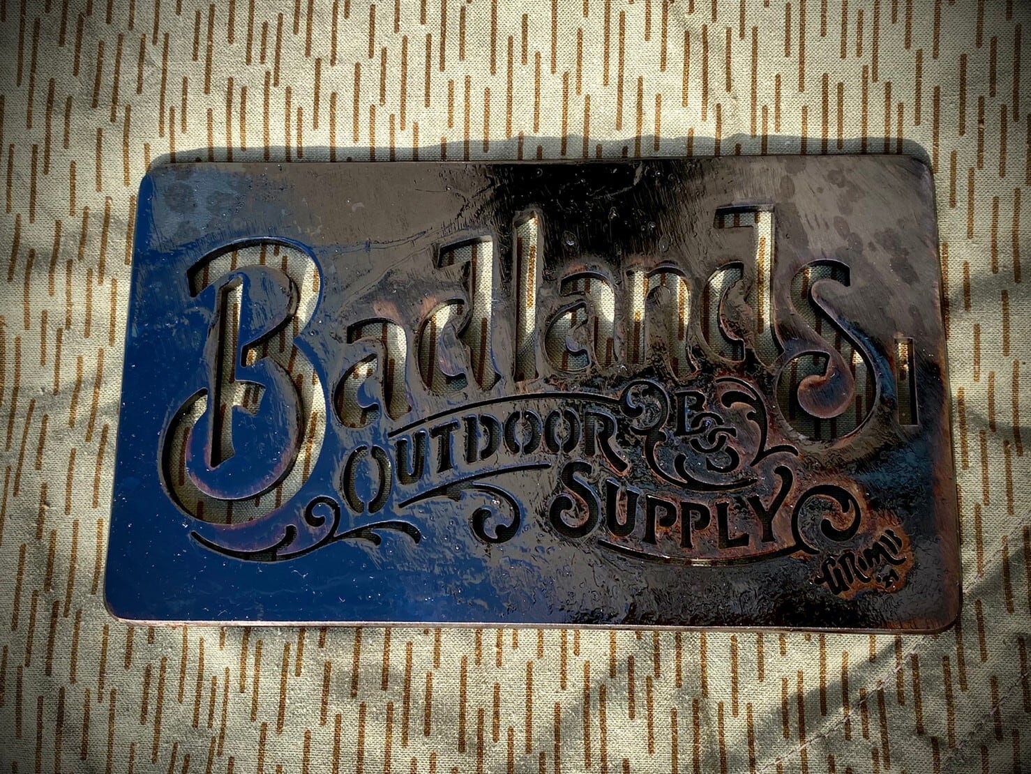 焼き鳥専用6mm鉄板』 | BADLANDS OUTDOOR SUPPLY