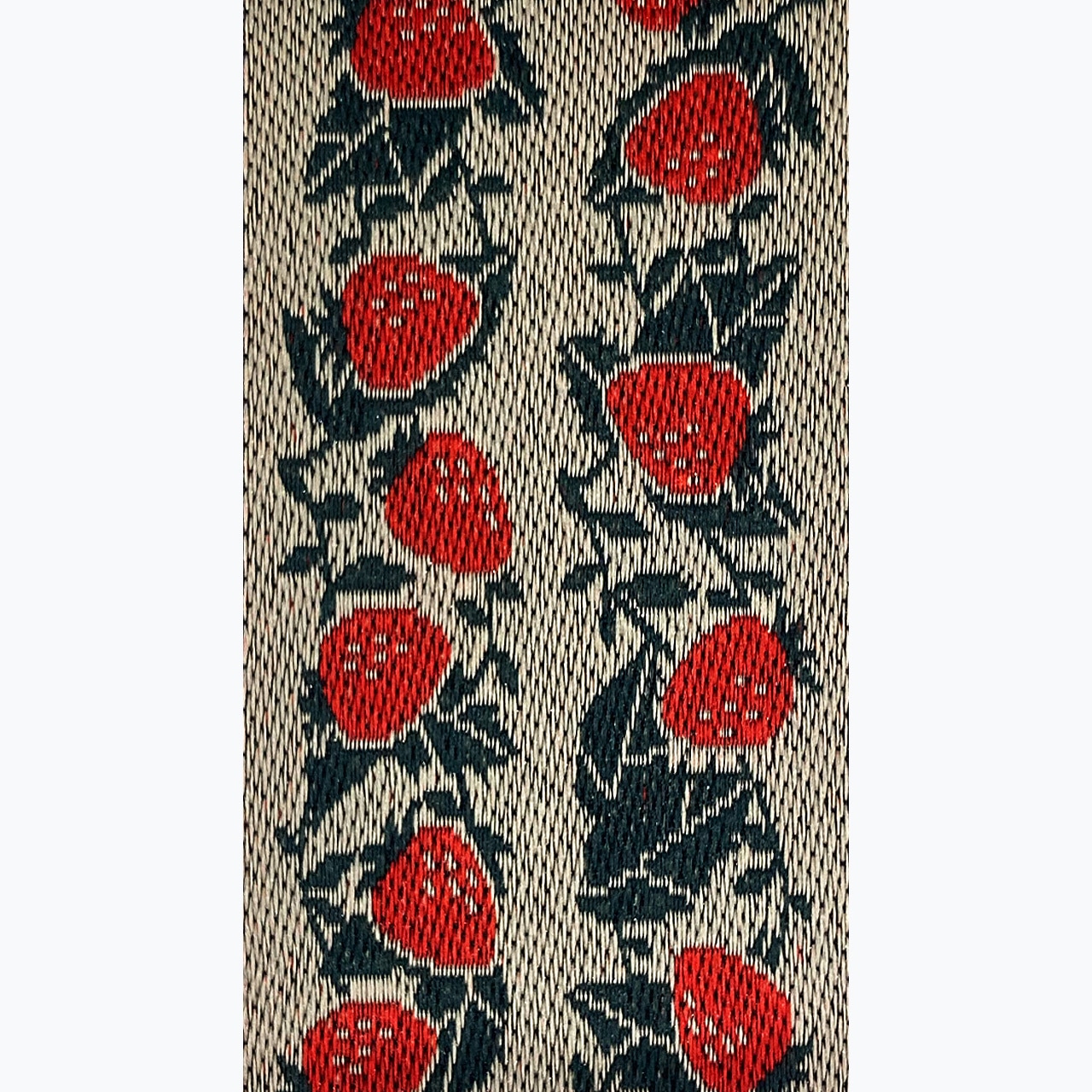 【30cmミニ畳/正方形】ミニ畳(大)「じもと」Strawberry畳【オリジナル畳縁/敷物/小物台畳/いちご柄】