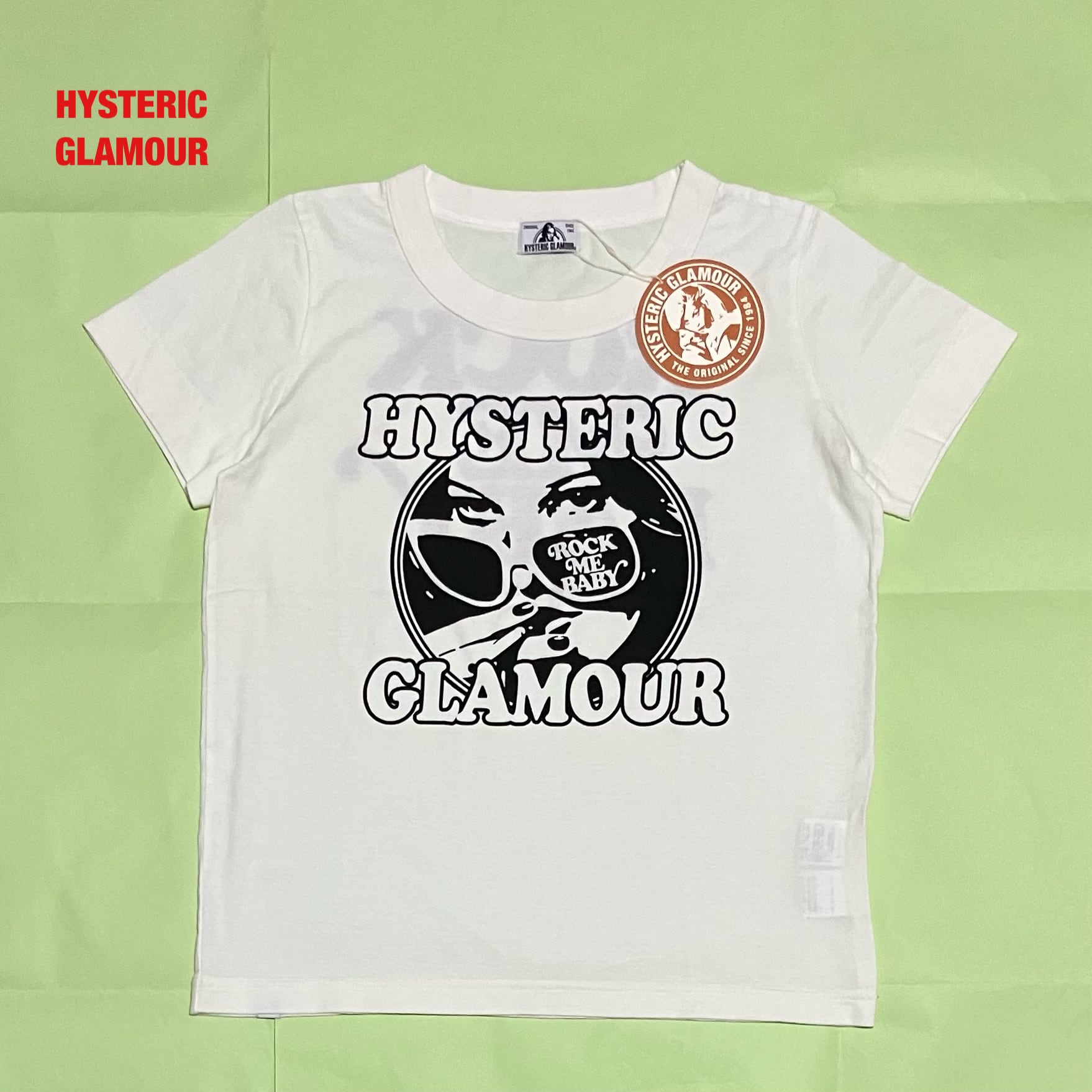 【名作】ヒステリックグラマー ガールプリント Tシャツ S 両面プリント 白 新品】HYSTERIC GLAMOUR ヒステリックグラマー ロゴTシャツ ヒスガール