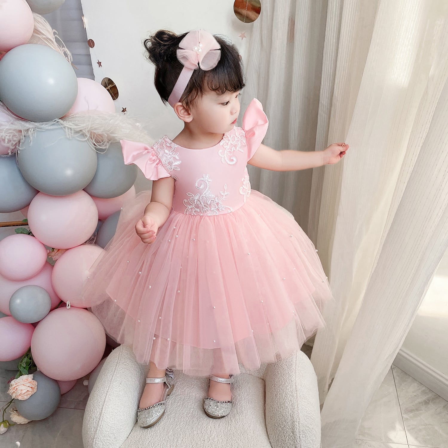 赤ちゃん服装 お呼ばれドレス 赤ちゃん 結婚式 ドレス ベビー キッズ