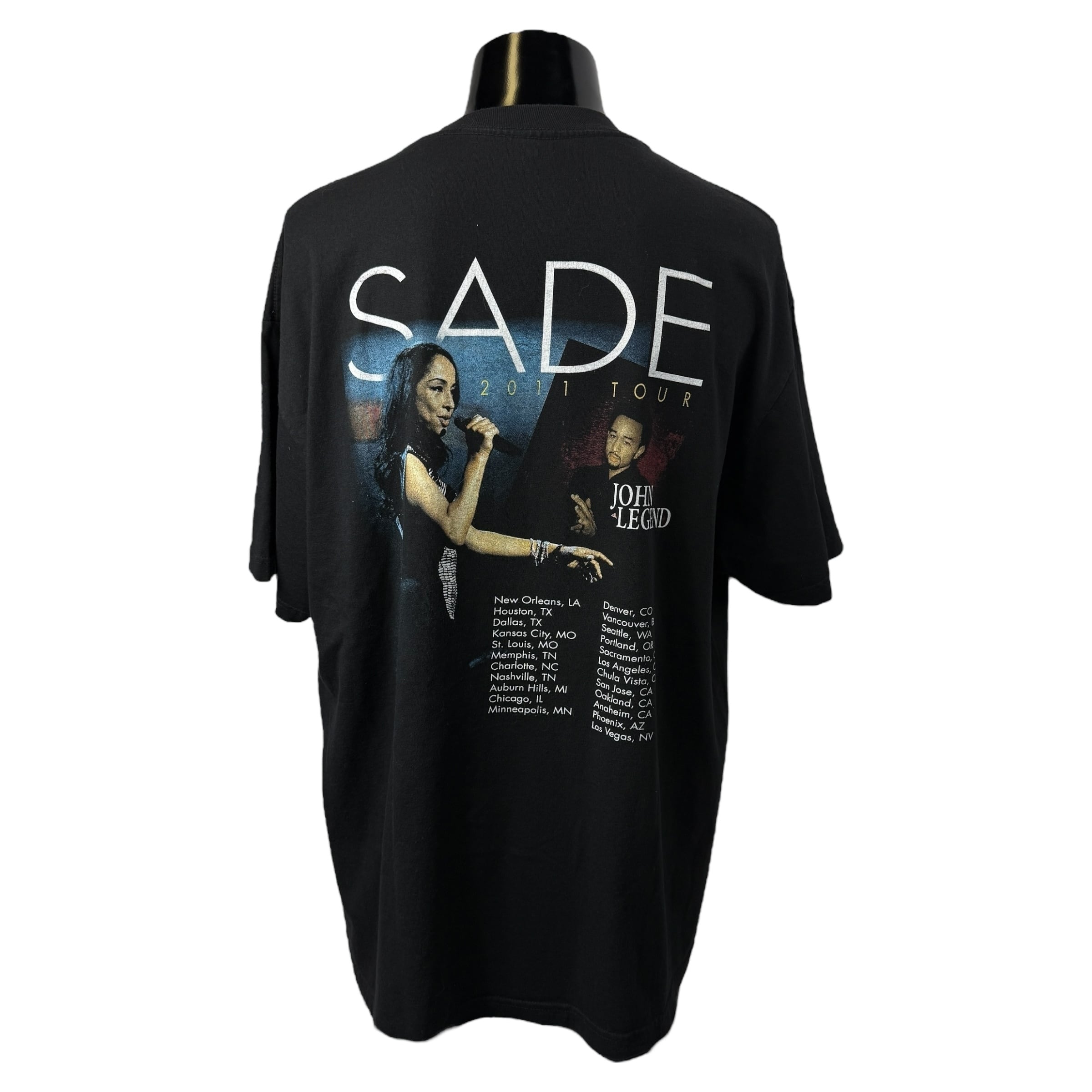 SADE】シャーデー 2011 Tour Tシャツ XL | luxury&vintage カサコレ